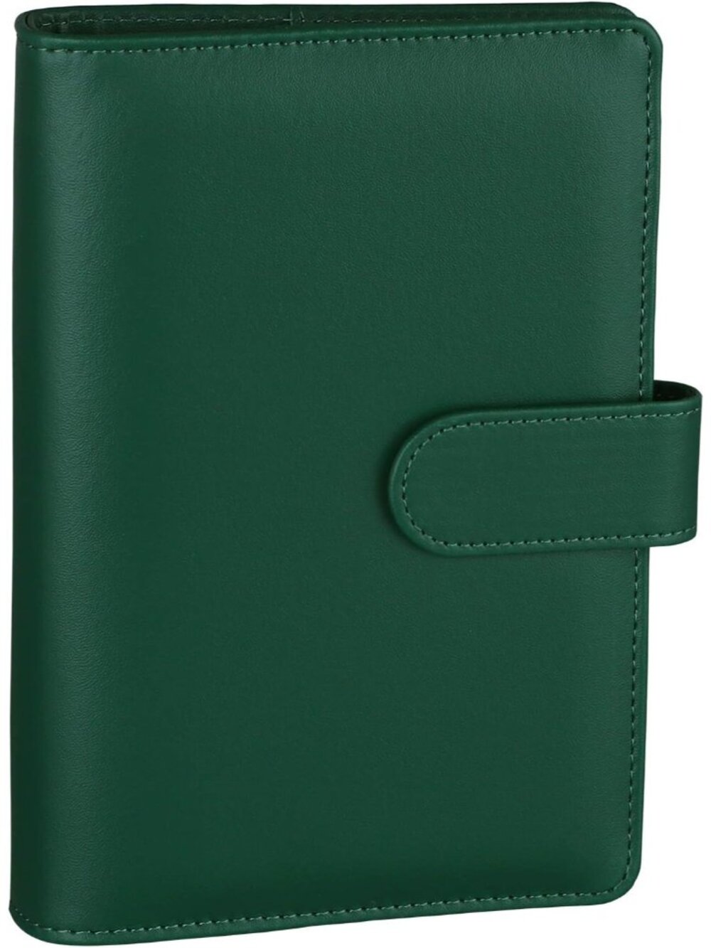 A6 Notebook Binder 6 Ring Refillable Budget Planner Cover for A6 Refill Paper, P